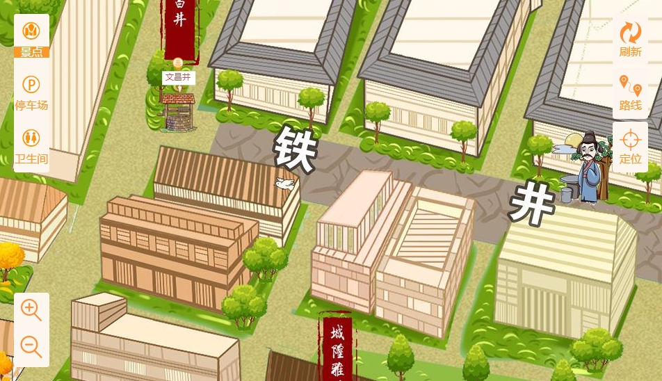 芒市智慧景区：手绘地图与语音导览的完美融合